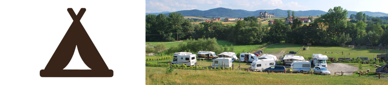 Pole namiotowe i campingowe
